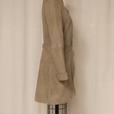 Grey Suede Jacket
