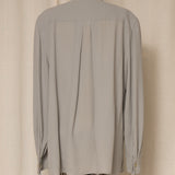 Early 90s Giorgio Armani Grey Silk Blouse