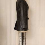 Prada Sport Late 90's Brown Leather Jacket