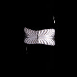Sterling Silver Leaf Statement Bracelet