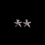 Sterling Silver Starfish Earrings