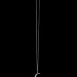 Silver Plated Moon Necklace