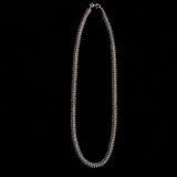 Sterling Silver Flower Filigree Necklace