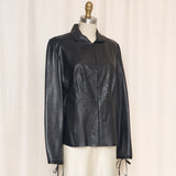 Roberto Cavalli Late 90's Leather Biker Jacket