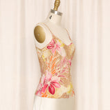 Tori Richard Silk Floral Cami