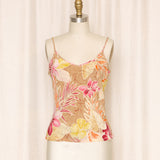 Tori Richard Silk Floral Cami