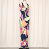 Versace Jeans Couture Multicolor Dress