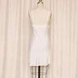 VS Gold Label Vintage Ivory Silk Embroidered Chemise