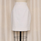 Vertigo Paris White Skirt and Vest Set