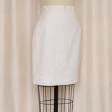 Vertigo Paris White Skirt and Vest Set