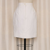 Vertigo Paris White Skirt and Vest Set