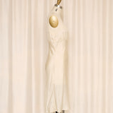 Vintage Ivory Silk Handmade Slip