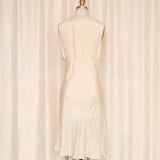 Vintage Ivory Silk Handmade Slip