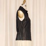 Philosophy di Alberta Ferretti Black Sleeveless Blouse