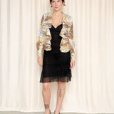 Just Cavalli Multicolored Ruffled Blouse