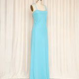 Chelsea Nites Blue Beaded Gown