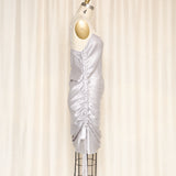 Zimmermann Grey Silk Mini Dress