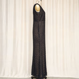 Rachel Gilbert Silk Beaded Dress