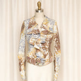 Just Cavalli Multicolored Ruffled Blouse
