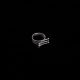 Sterling Silver Triple Prong Ring