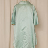 Vintage Baby Blue Cape Coat