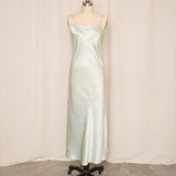 Sage Green Silk Nightgown