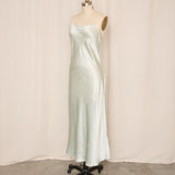 Sage Green Silk Nightgown