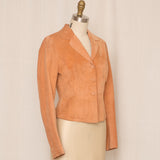 Plein Sud Orange Suede Jacket