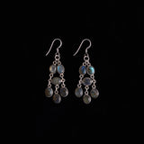 Sterling Silver Opalite Dangle Earrings