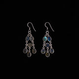 Sterling Silver Opalite Dangle Earrings