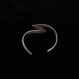 Lightning Shaped Sterling Cuff Bracelet made in Mexico