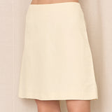 Jil Sander Yellow A-Line Skirt