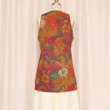 Escada Hawaiian Print Shift Dress