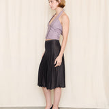 Armani Exchange Lavender Halter Crop Vest