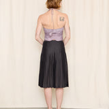 Armani Exchange Lavender Halter Crop Vest