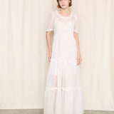 Antique Sheer Bridal Gown