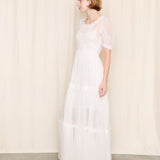 Antique Sheer Bridal Gown