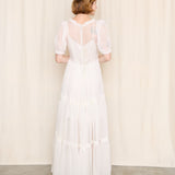 Antique Sheer Bridal Gown