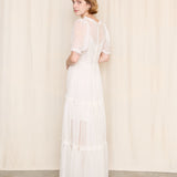Antique Sheer Bridal Gown
