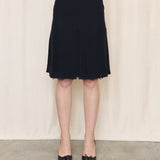 Christian Lacroix Silk Skirt with Lace Details