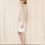Armani Collezioni Suede Cut Out Jacket