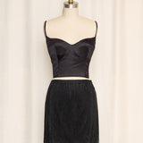Ritmo La Perla Black Corset Top