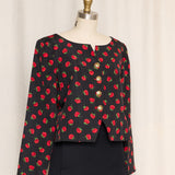 Yves Saint Laurent Rive Gauche Floral Evening Jacket