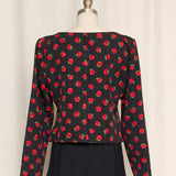 Yves Saint Laurent Rive Gauche Floral Evening Jacket