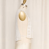 Antique Embroidered Layering Vest