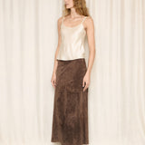 Max Mara Silk Camisole with Beaded Straps