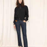 Roberto Cavalli Jeans with Leather Panels