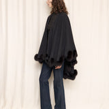 Dale 2 Loro Piana Wool& Fur Poncho