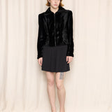 Gianfranco B Fitted Faux Fur Jacket