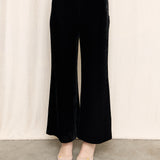 JPG Velvet Wide Leg Capri